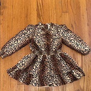 Janie and Jack Leopard Print Dress